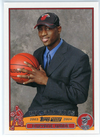 Dwyane Wade 2003-04 Topps Rookie Card