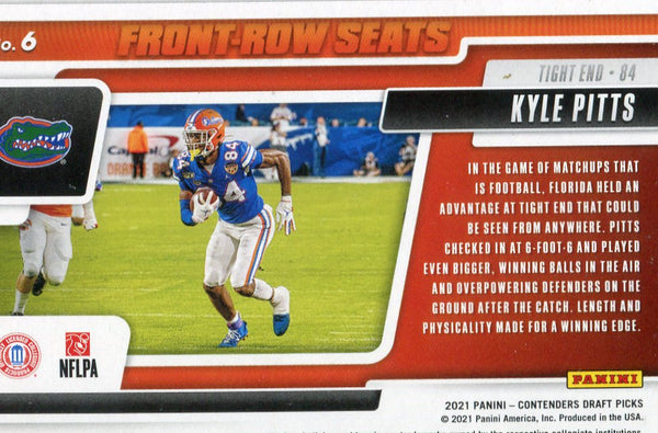 Kyle Pitts 2021 Panini Contenders Rookie Card