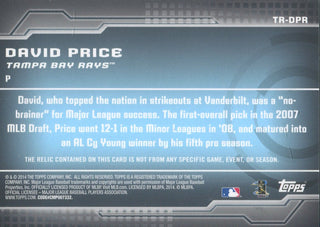 David Price 2014 Topps Jersey Card