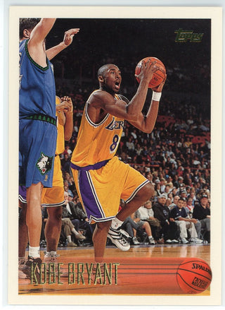 Kobe Bryant 1996-97 Topps Rookie Card #138