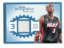 Dwyane Wade Fleer Skybox Jerseygraphics #jdw2 /350