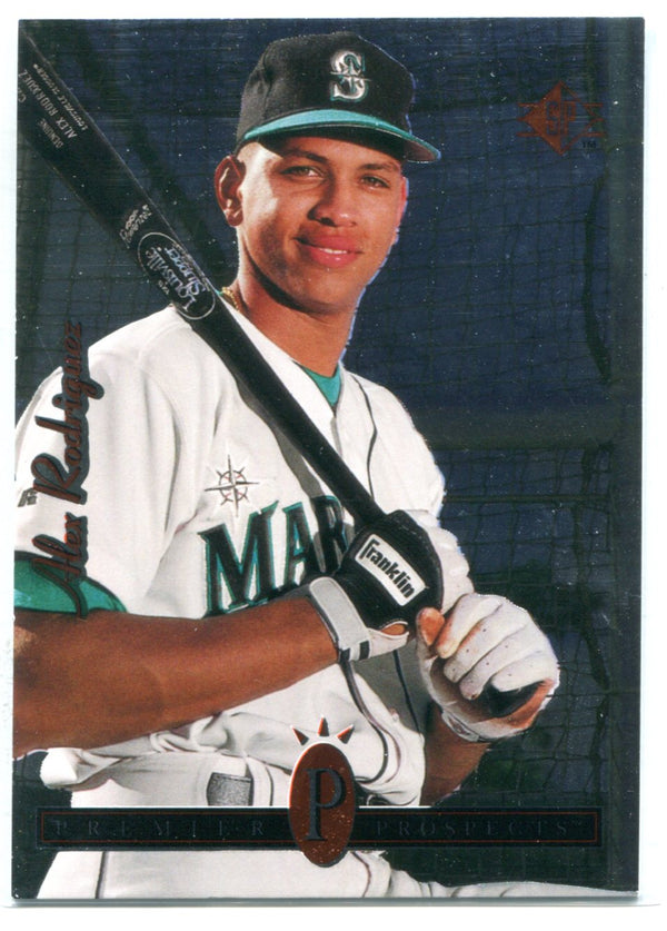 Alex Rodriguez 1994 Upper Deck SP Premeir Prospects Rookie Card #15