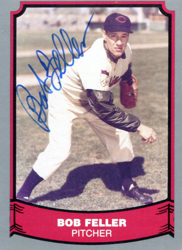 Bob Feller Autographed 1988 Pacific Card