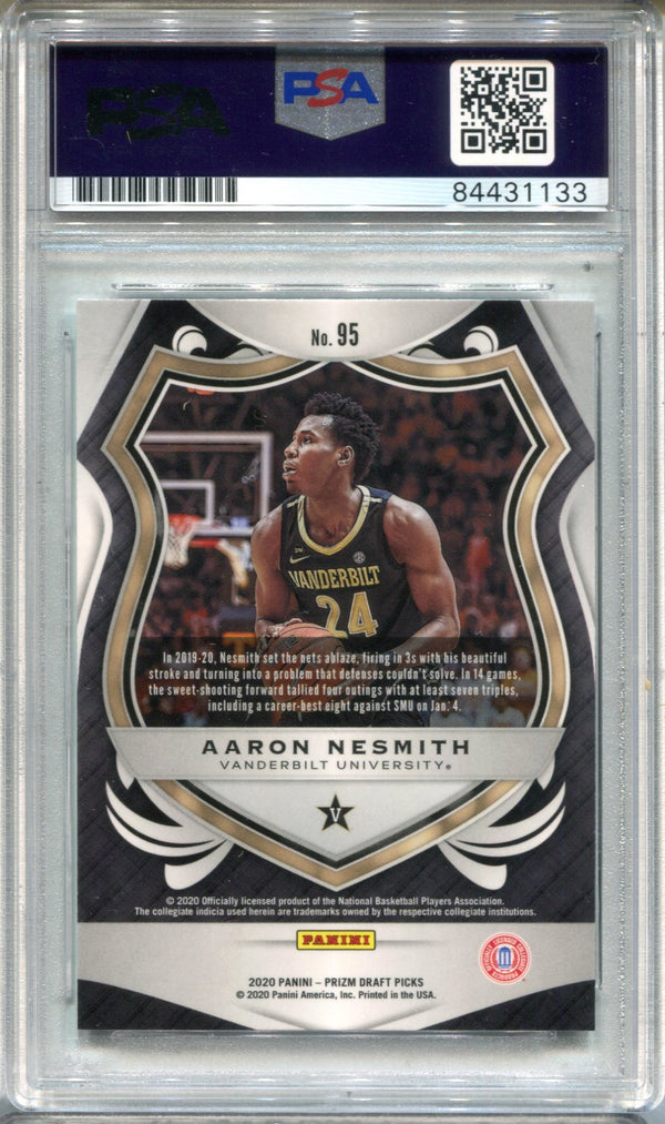 Aaron Nesmith 2020-21 Prizm Draft Picks #95 PSA Gem MT 10 RC