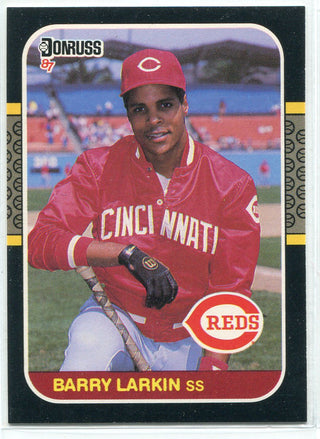 Barry Larkin 1987 Donruss #492 Rookie Card