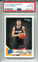 Tyler Herro 2019 Panini Donruss PSA GEM MT 10 Card