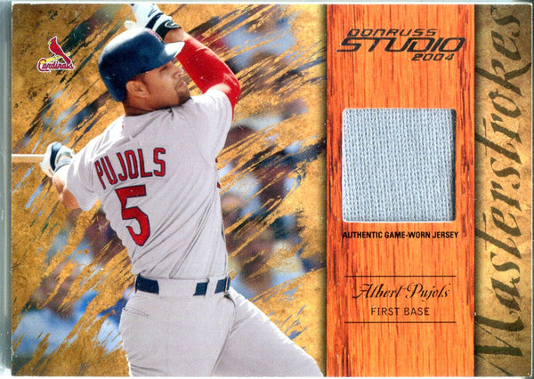 Albert Pujols 2004 Game-Worn Jersey Card #32/250