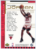 Michael Jordan 1999 Upper Deck Ovation Card #CS6