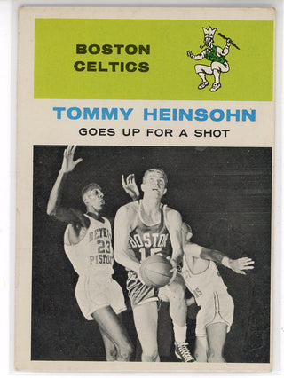 Tommy Heinsohn 1961 Fleer Card #54