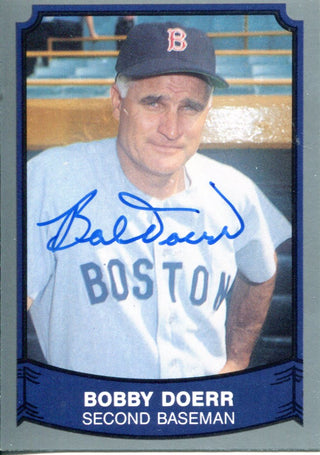 Bobby Doerr Autographed 1989 Pacific Card #150