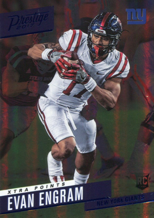 Evan Engram 2017 Panini Prestige Xtra Points Rookie Card