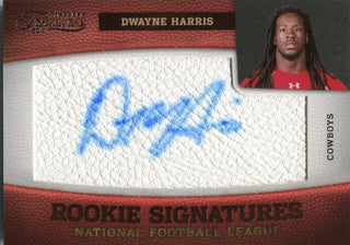 Dwayne Harris Autographed 2011 Panini Timeless Treasures Rookie Card