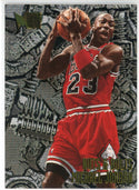 Michael Jordan 1995-96 Fleer Metal Nuts & Bolts Card #212