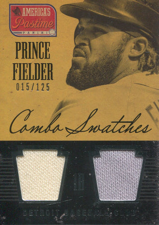 Prince Fielder 2013 Panini Jersey Card #15/125