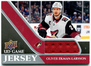 Oliver Ekman-Larsson Upper Deck Jersey Card 2020