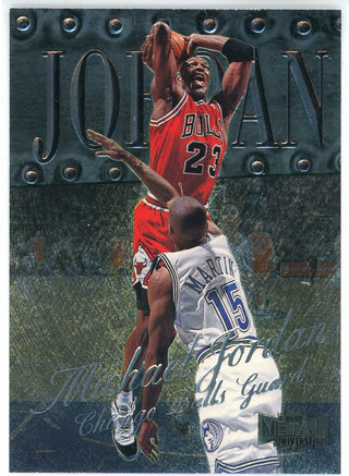 Michael Jordan 1998-99 Fleer Metal Universe Card #1