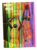 Kobe Bryant /Shaquille O`Neal 2002 Topps Tandems #TT2 Card