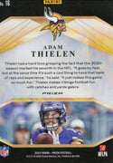 Adam Thielen 2020 Panini Prizm Card