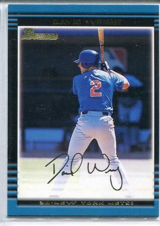 David Wright 2002 Bowman Rookie Card