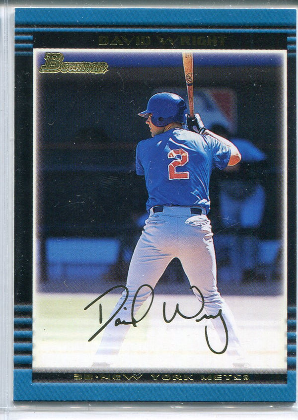 David Wright 2002 Bowman Rookie Card