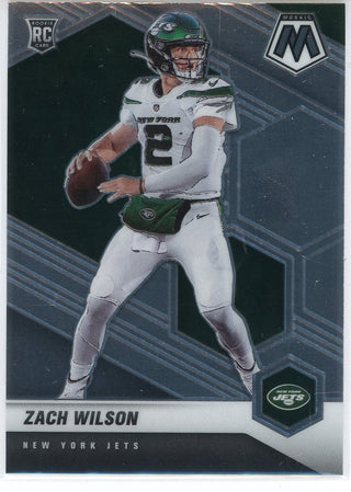 Zach Wilson 2021 Panini Mosaic Rookie Card #302