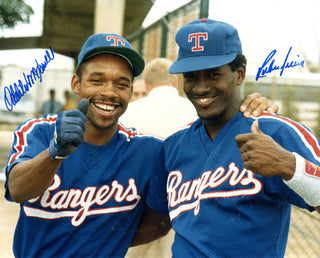 Oddibe McDowell & Ruben Sierra Autographed 8x10 Photo