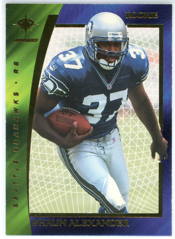 Shaun Alexander 2000 Collectors Edge Odyssey Rookie Card #157