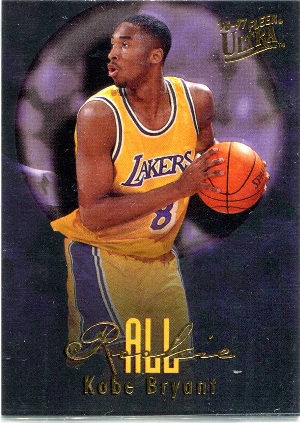 Kobe Bryant 1996 Fleer Ultra All Rookie #3 Unsigned Card