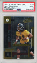 Troy Polamalu 2003 Playoff Absolute Memorabilia Rookie Card #149 (PSA)