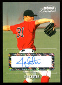 Jon Lester 2006 Just Minors Autographed Rookie Card