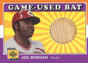 Joe Morgan 2001 Upper Deck Bat Card