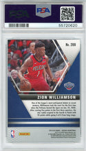 Zion Williamson 2019 Panini Mosaic Rookie Card #269 (PSA)