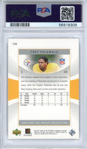 Troy Polamalu 2003 Upper Deck Patch Collection Rookie Card #106 (PSA)