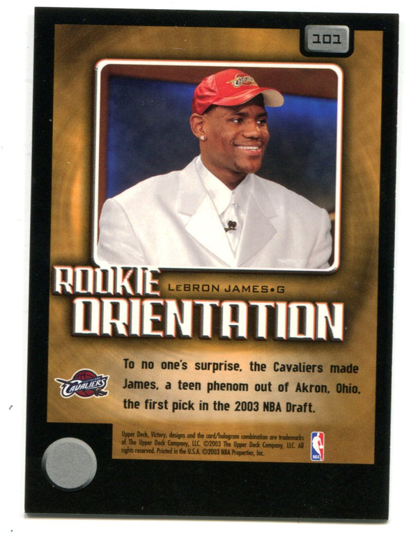 LeBron James 2003-04 Upper Deck #101 Victory Card