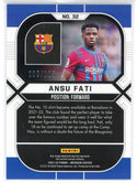 Ansu Fati 2021-22 Panini Obsidian Soccer Card #32