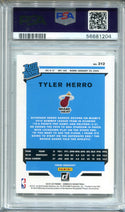 Tyler Herro 2019 Panini Donruss Rated Rookie #212 PSA Mint 9 Card