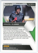 Denzel Clarke Autographed 2021 Panini Prizm Draft Picks Card #PDP127