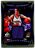 Casey Jacobson Authentic Fabrics Jersey Card #AF-CJ