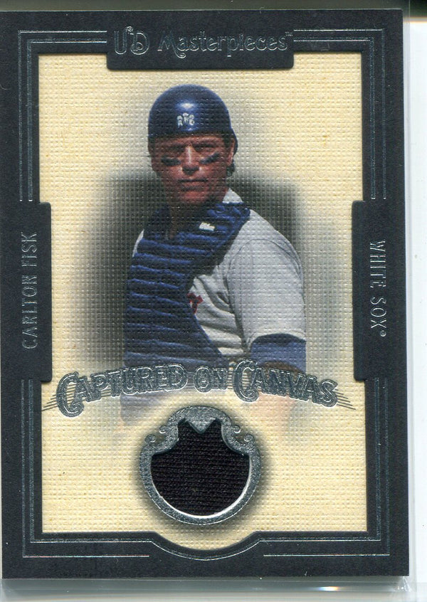 Carlton Fisk 2007 Upper Deck Masterpieces Jersey Card