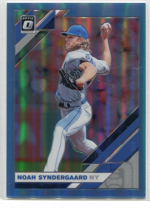 Noah Syndergaard 2019 Donruss Optic Light Blue Prizm Card 32/50