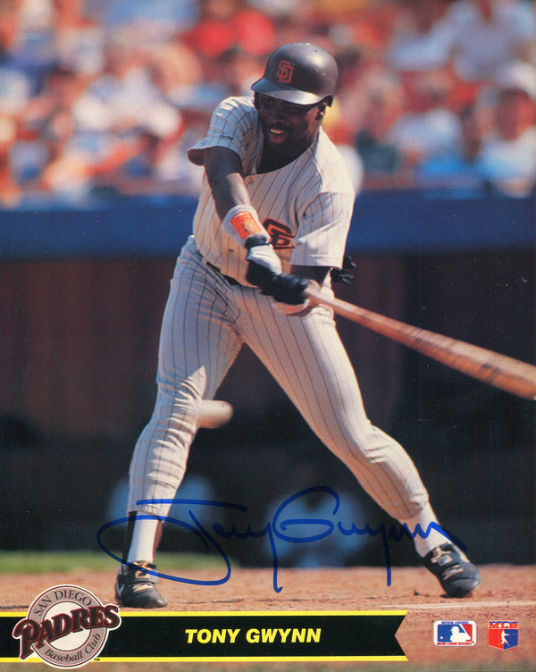 Tony Gwynn Autographed 8x10 Photo