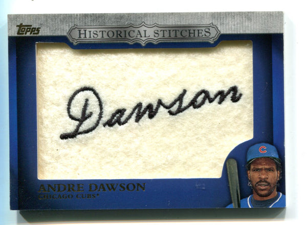 Andre Dawson Topps 2012 Historical Stitches #HSAD Card