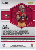 Trey Lance 2021 Panini Mosaic Rookie Card #303