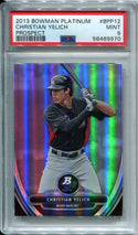 Christian Yelich 2013 Bowman Platinum #BPP12 PSA Mint 9 Card