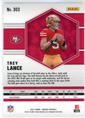 Trey Lance 2021 Panini Mosaic Rookie Card #303