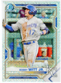 Bobby Witt Jr. 2021 Bowman Chrome Mojo Card #BCP-1