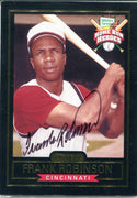 Frank Robinson Autographed 1999 Hillshire Farms Home Run Heroes Card