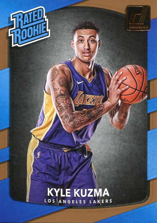 Kyle Kuzma 2017 Panini Rated Rookie Card