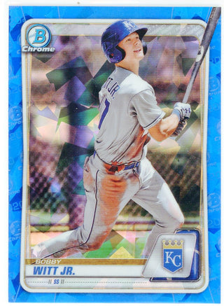 Bobby Witt Jr. 2020 Bowman Chrome Sapphire Card #BD-152