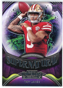 Trey Lance 2021 Panini Contenders Supernatural Rookie Card #SN-TLA